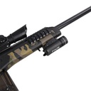 Gun Rail Mount PLG-1 Tactical LED Flashlight 1000 Lumens Weapons Light