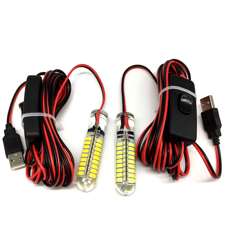 LED Underwater Fishing Light - 5V USB Compact