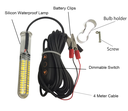 LED Underwater Fishing Light - Dimmable Compact