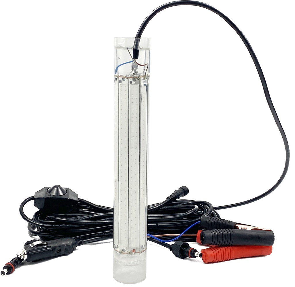 120W 15000Lumens COB Dimmable LED Underwater Fishing Light DC12V ...