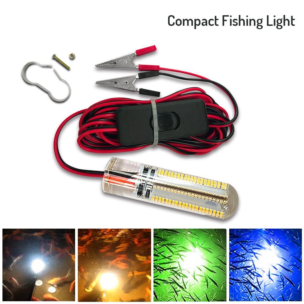 LED Underwater Fishing Light - Compact with Switch | PYLITE
